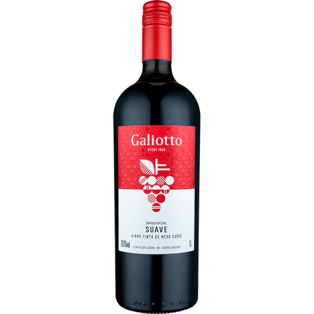 VINHO GALIOTTO 1L TINTO SUAVE Lavagnoli vinho-galiotto-1l-tinto-suave-lavagnoli