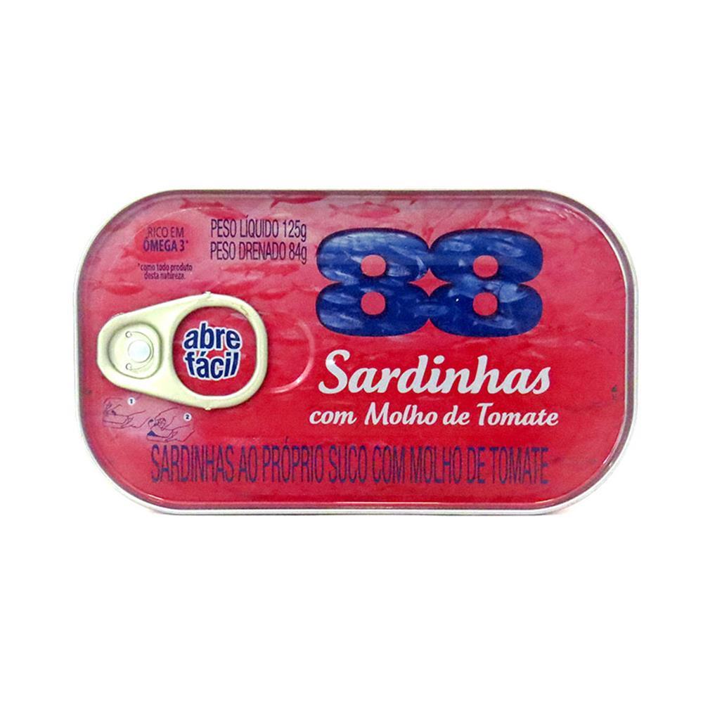 SARDINHA 88 125G TOMATE - lavagnoli