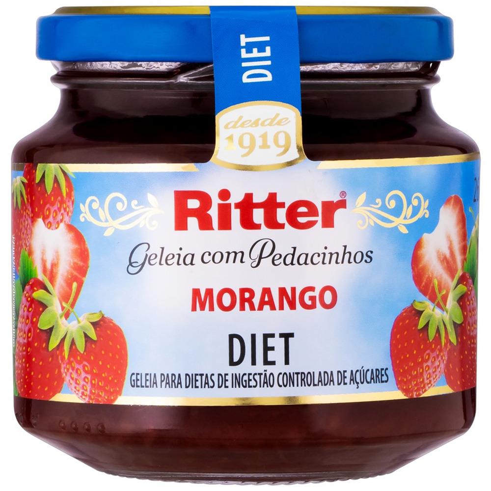 Geleia Light de Morango 260g - Ritter Alimentos