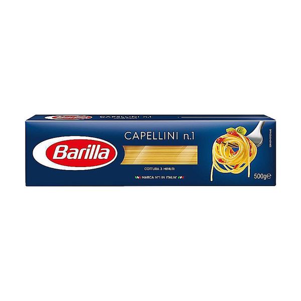 MACARRÃO BARILLA 500G CAPELLINI N1 lavagnoli