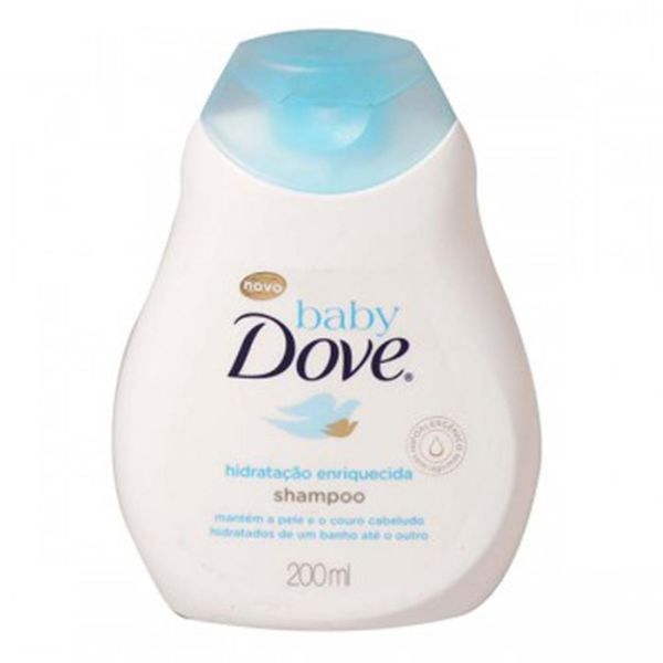 SHAMPOO DOVE BABY 200ML HIDRATAÇÃO ENRIQUECIDA lavagnoli