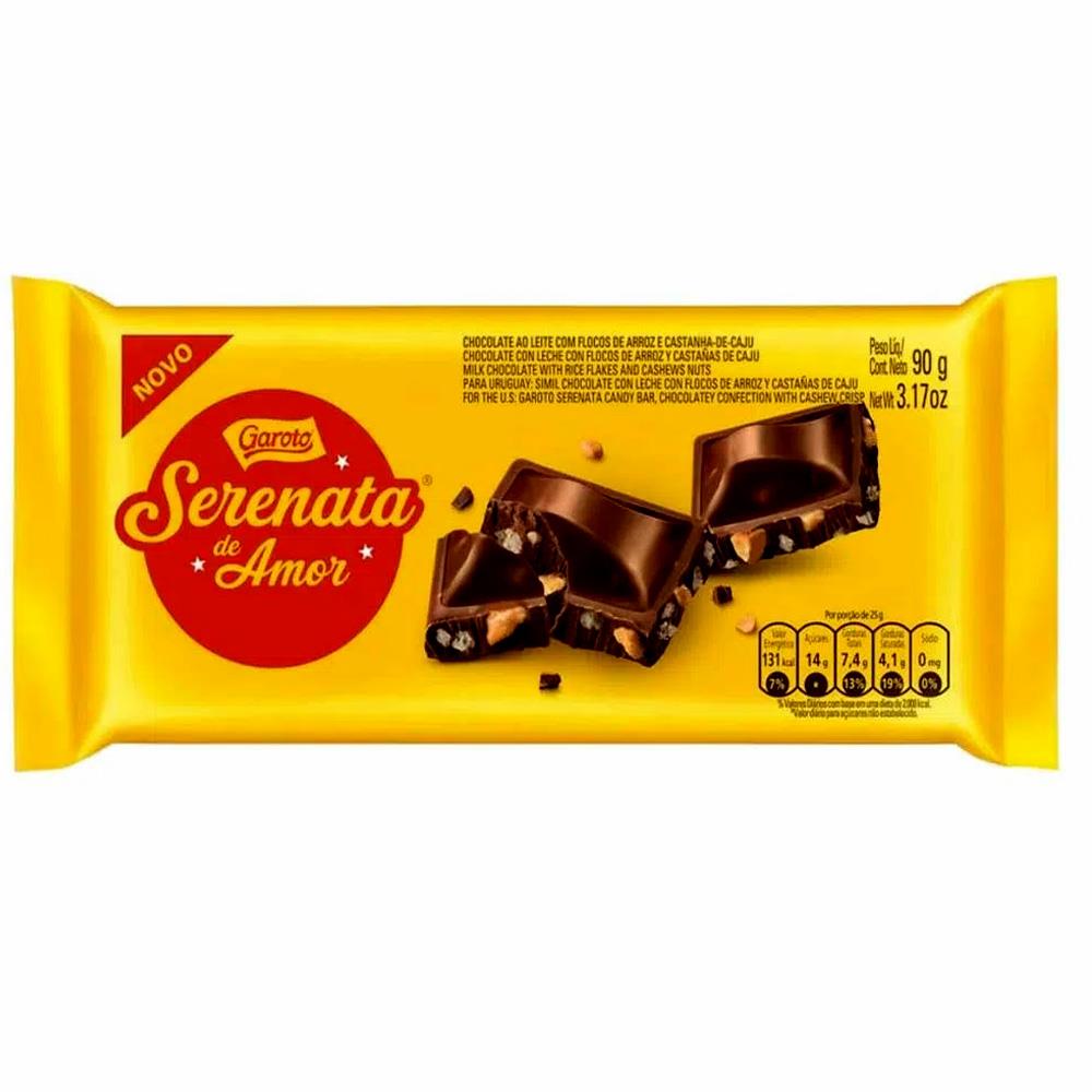 Tablete Garoto 90g Serenata Lavagnoli 9242