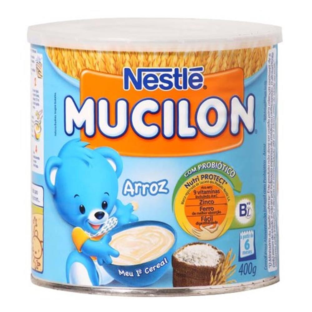 MINGAU MUCILON 400G ARROZ - Lavagnoli