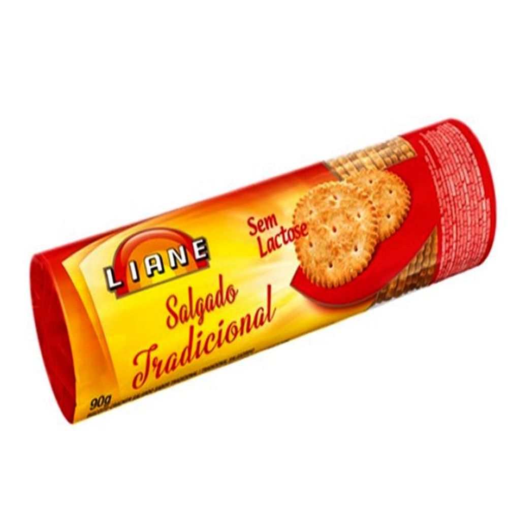 BISCOITO LIANE CRACKER 90G TRAD - lavagnoli
