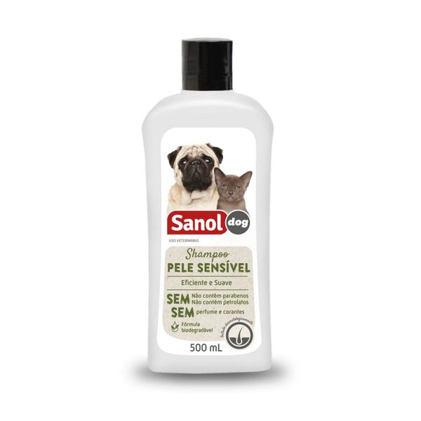 Shapoo-Sanol-Dog-500ml-Pele-Sensivel