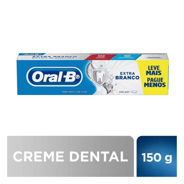 Creme-Dental-Oral-B-150g-Extra-Branco