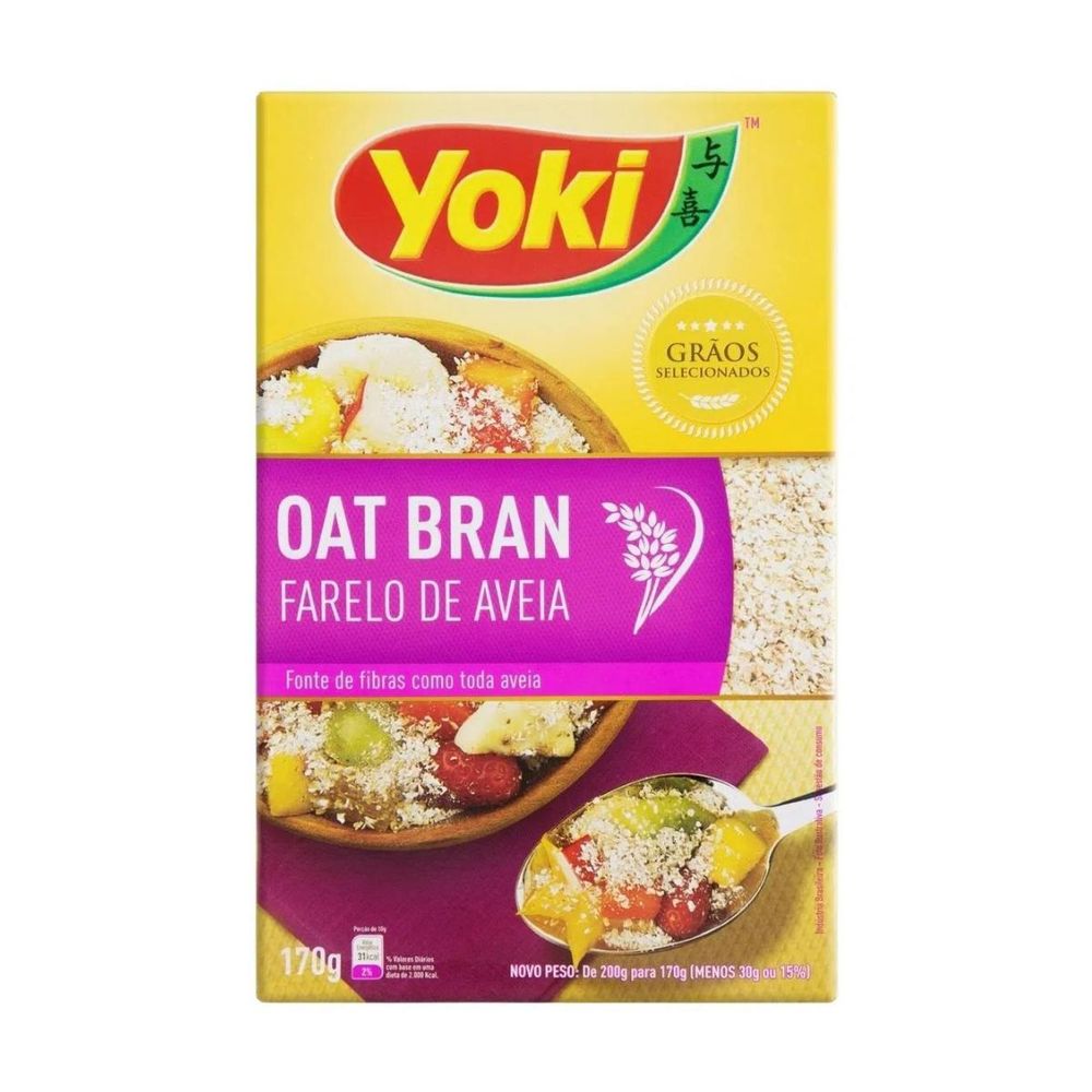 AVEIA YOKI 170G OAT BRAN lavagnoli