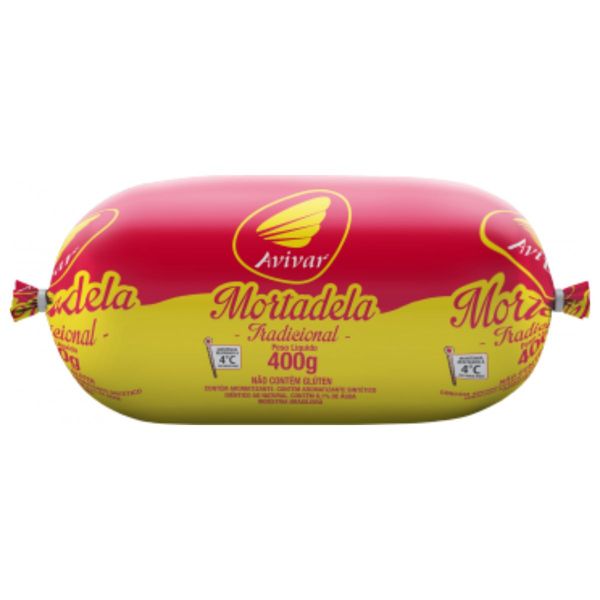 MORTADELA AVIVAR 400G TRAD - lavagnoli