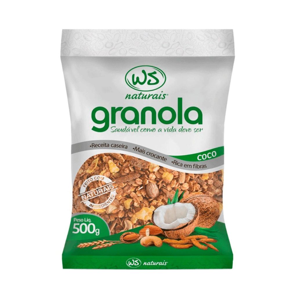 GRANOLA WS 500G COCO lavagnoli
