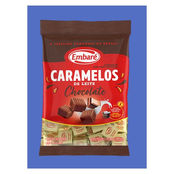 BALA EMBARÉ CARAMELO 150G CHOCOLATE lavagnoli