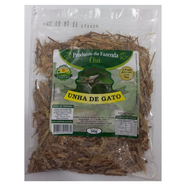 CHÁ FAZENDA 50G UNHA DE GATO - lavagnoli
