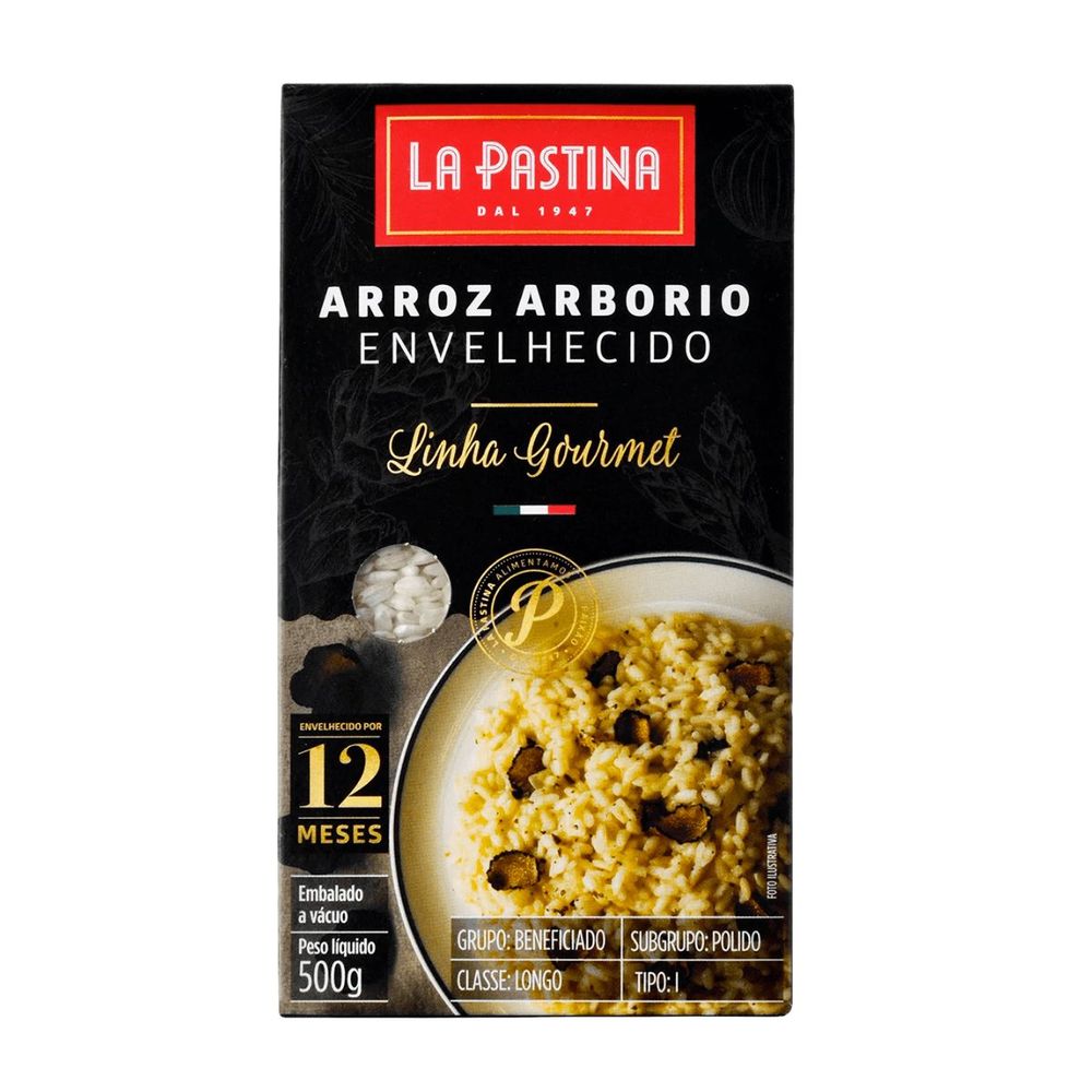 ARROZ ARBÓRIO LA PASTINA 500G ENVELHECIDO lavagnoli