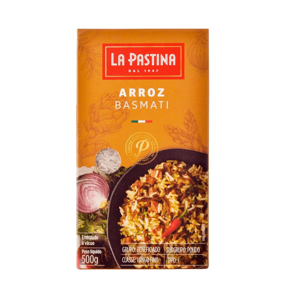 ARROZ BASMATI LA PASTINA 500G lavagnoli