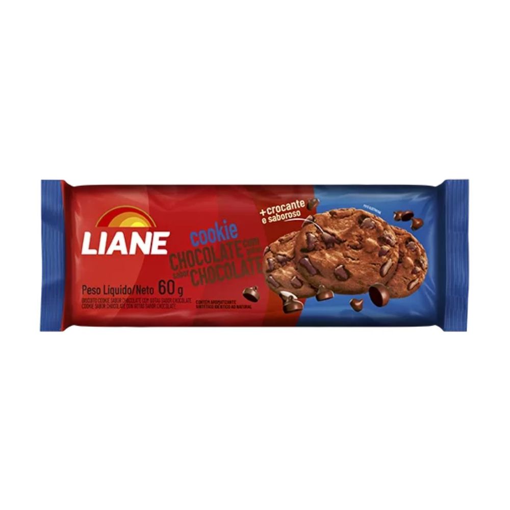 COOKIES LIANE 60G CHOCOLATE - lavagnoli