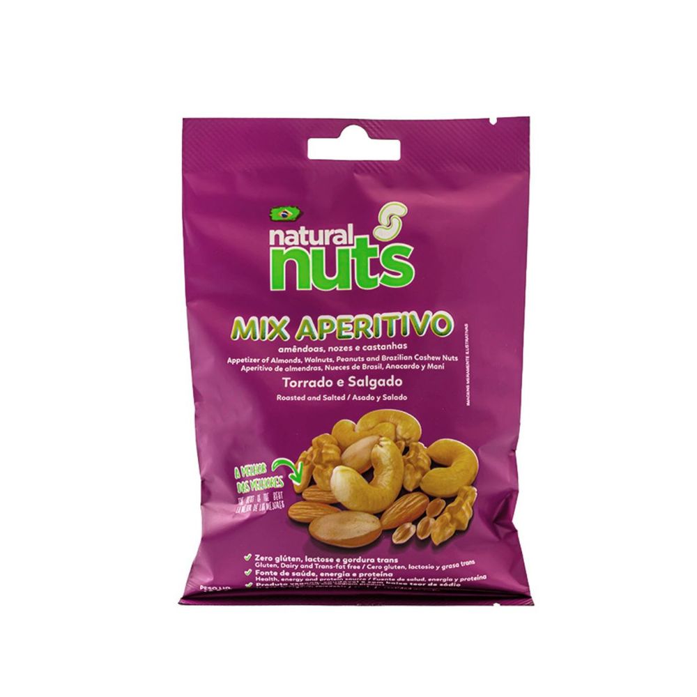 MIX APERITIVO NATURAL NUTS 100G lavagnoli