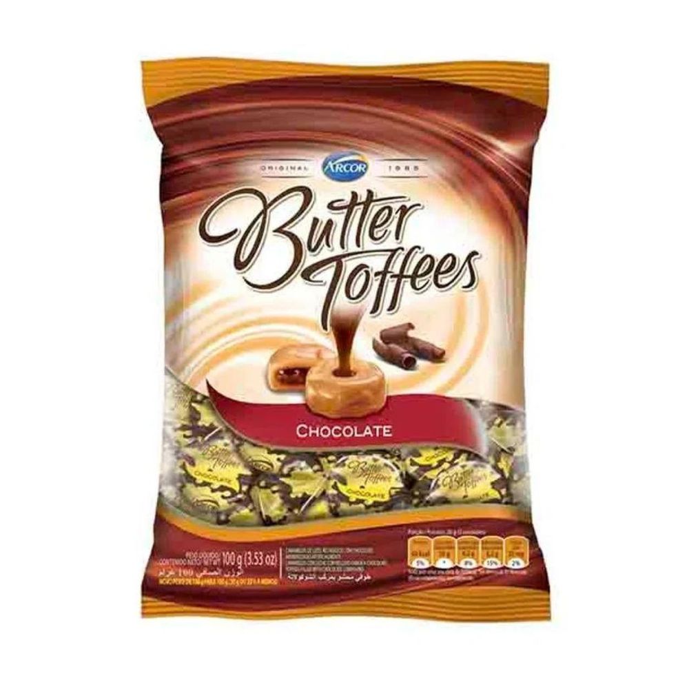 BALA BUTTER TOFFEE 100G CHOCOLATE lavagnoli