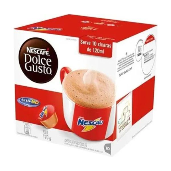 CAFÉ CÁPSULA NESCAFÉ 10UN NESCAU - lavagnoli