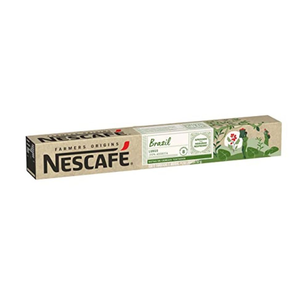 CAFÉ CÁPSULAS NESCAFÉ 10UN BRAZIL - lavagnoli