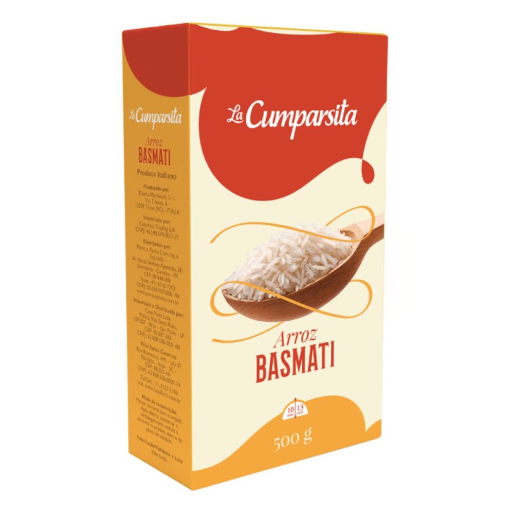 ARROZ BASMATI LA CUMPARSITA 1KG lavagnoli