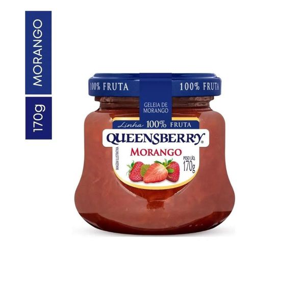 GELEIA QUEENSBERRY 100 170G MORANGO lavagnoli
