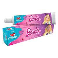 Creme-Dental-Condor-Barbie-Kids-50g-Morango