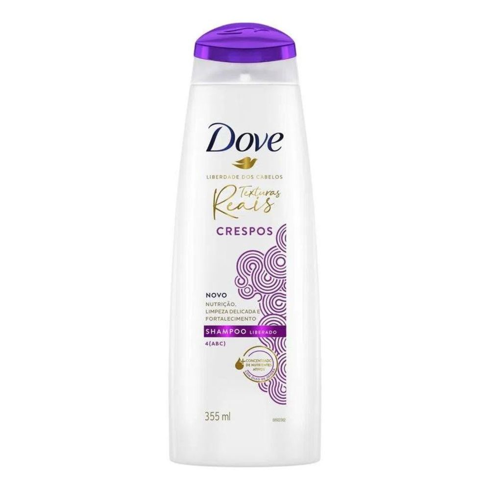Shampoo Dove Cabelos Crespos 355 ml lavagnoli