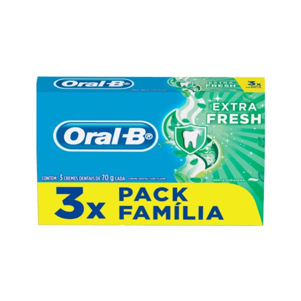Kit-Creme-Dental-Oral-B-3x70g-Extra-Fresh
