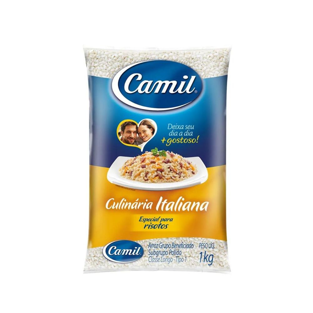 ARROZ CAMIL 1KG CULINÁRIA ITALIANA - Lavagnoli