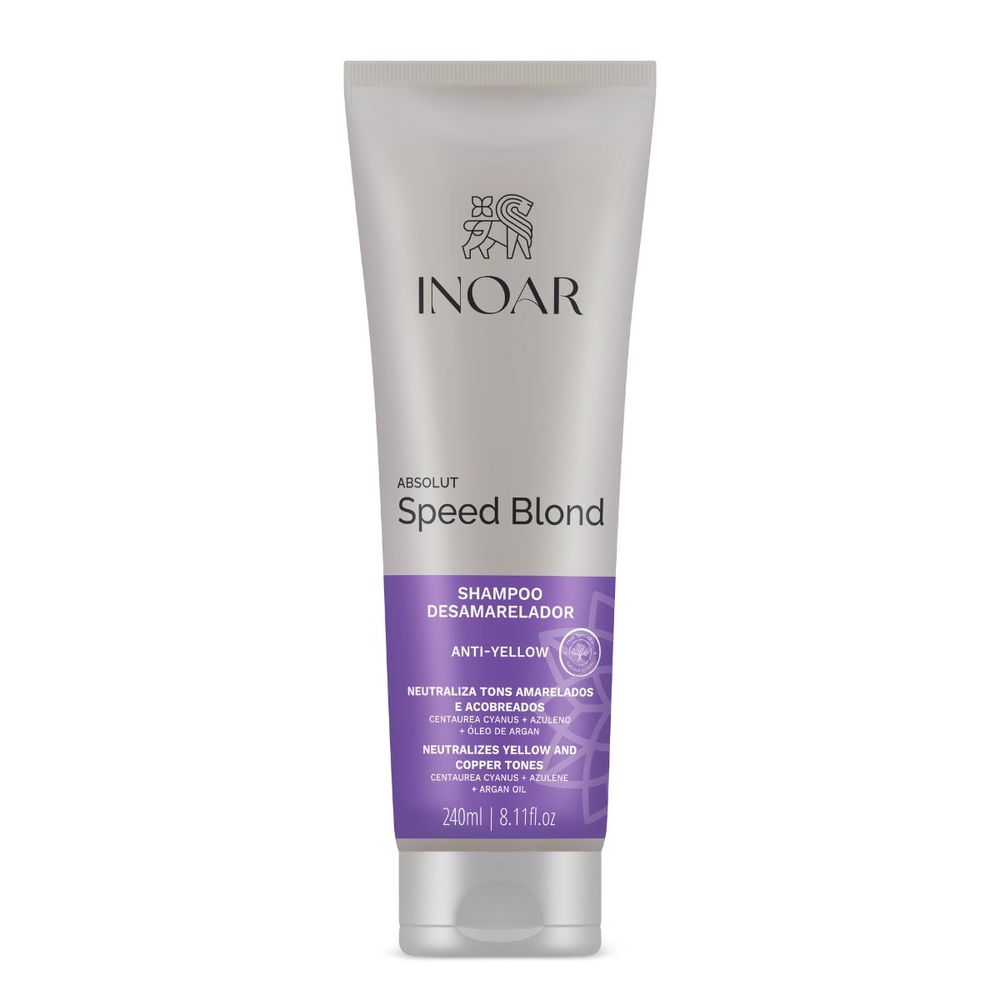 Shampoo Inoar Speed Blond 240g Lavagnoli 6103