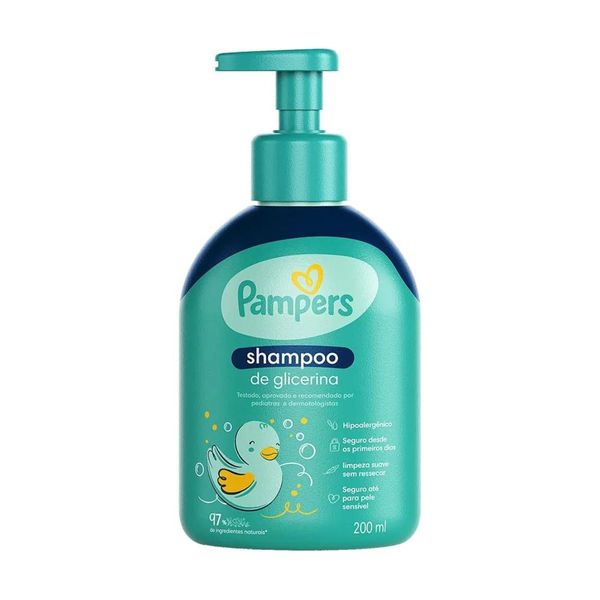 Shampoo-Pampers-200ml-Glicerina
