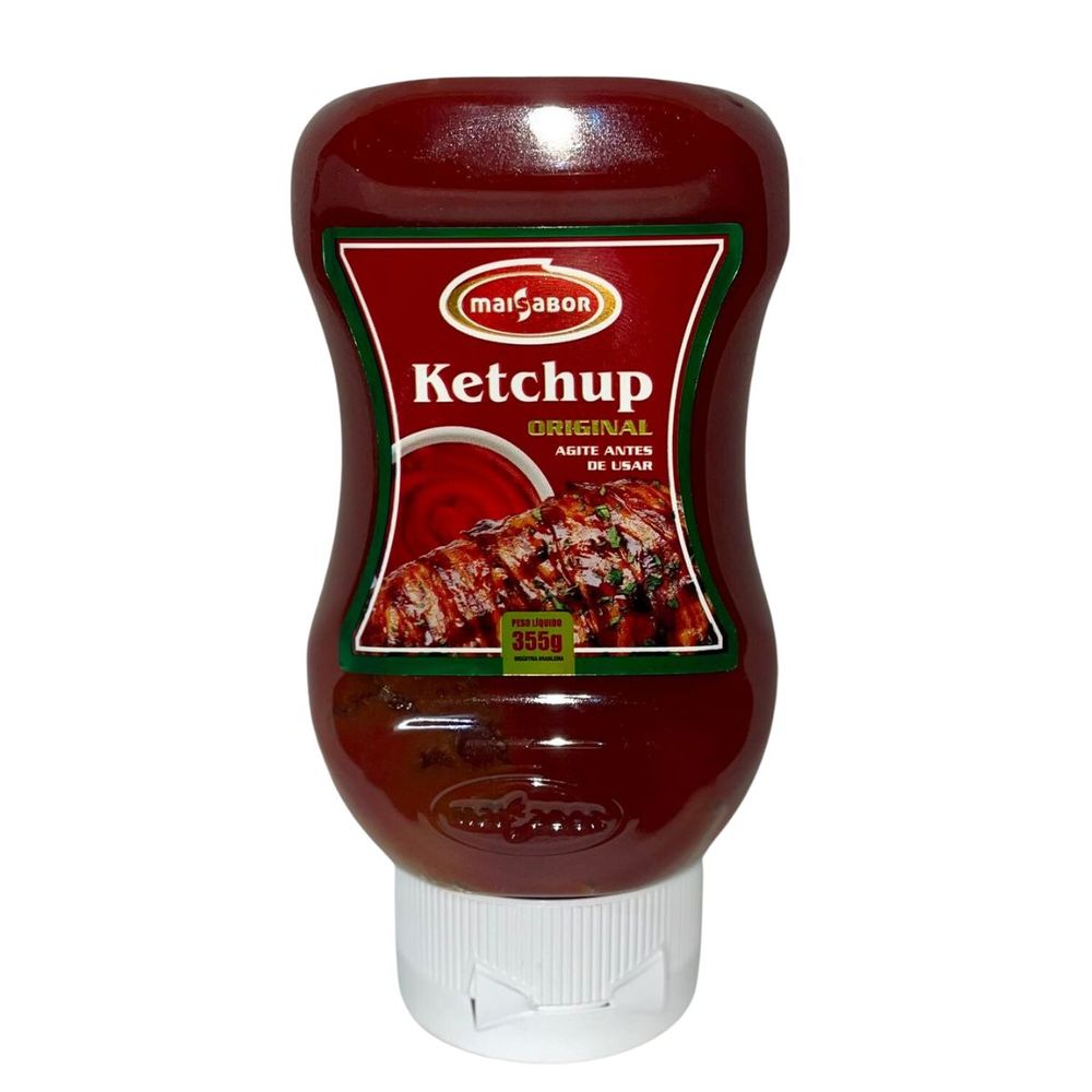 CATCHUP MAIS SABOR 355G TRADICIONAL - lavagnoli