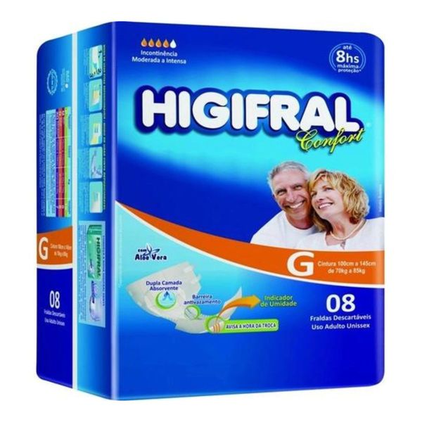 Fralda-Geriat-Higifral-Confort-8un-G